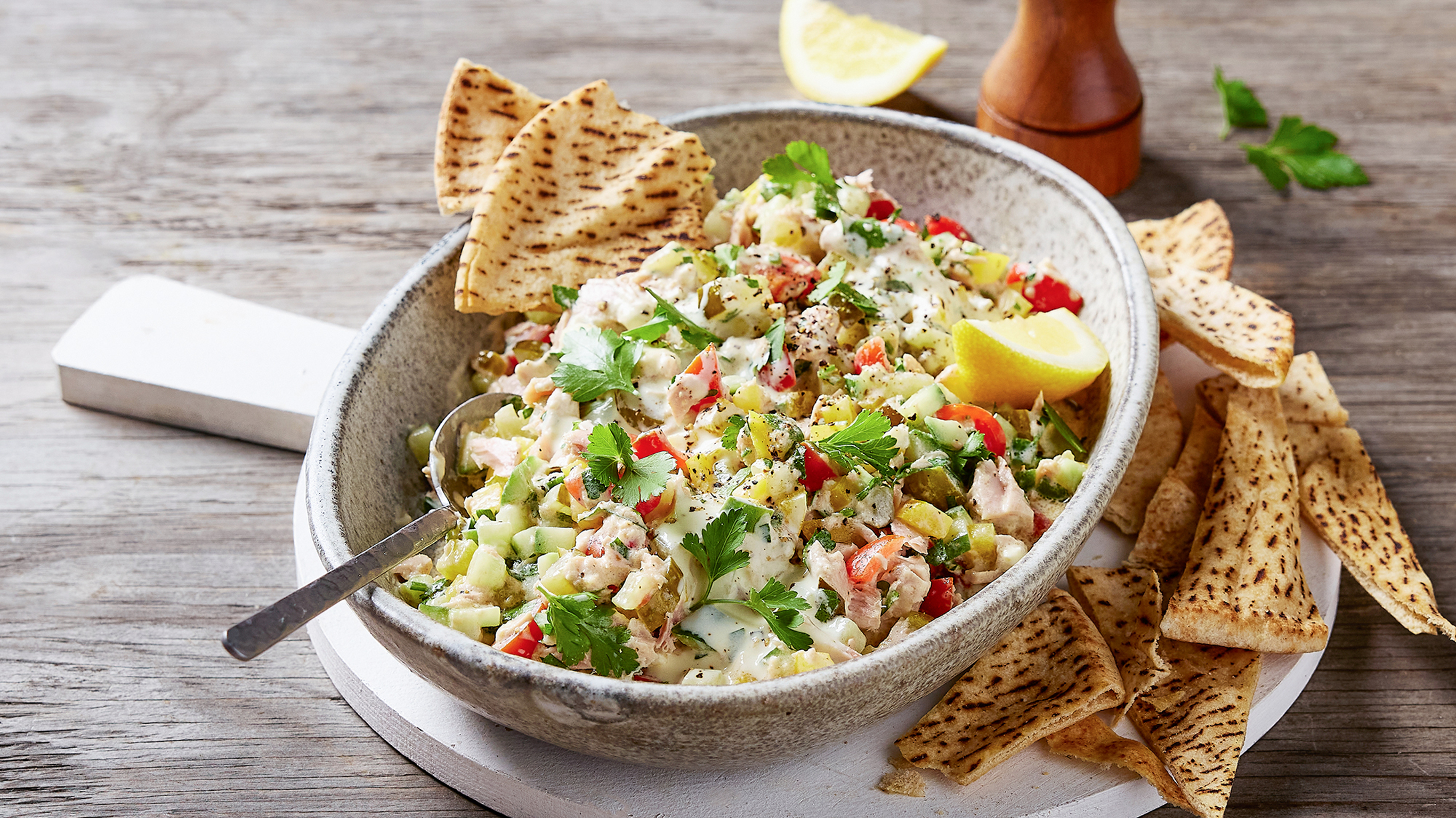 High-protein Tuna Salad from the Centr recipe library.