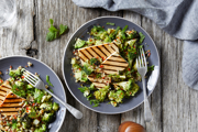 Charred Broccoli & Tofu Salad
