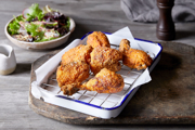 Healthy Fried Chicken with Almond Crust