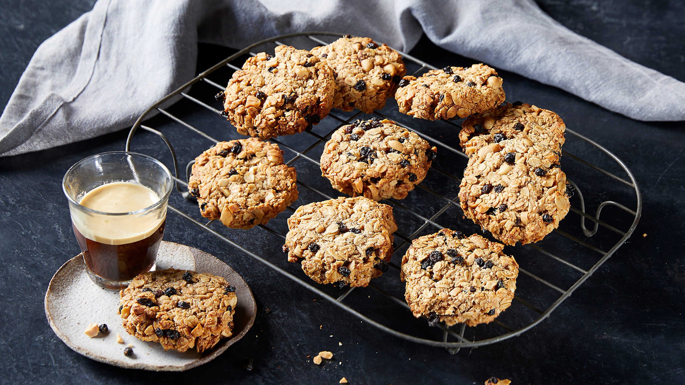 Peanut Butter Oat Cookies