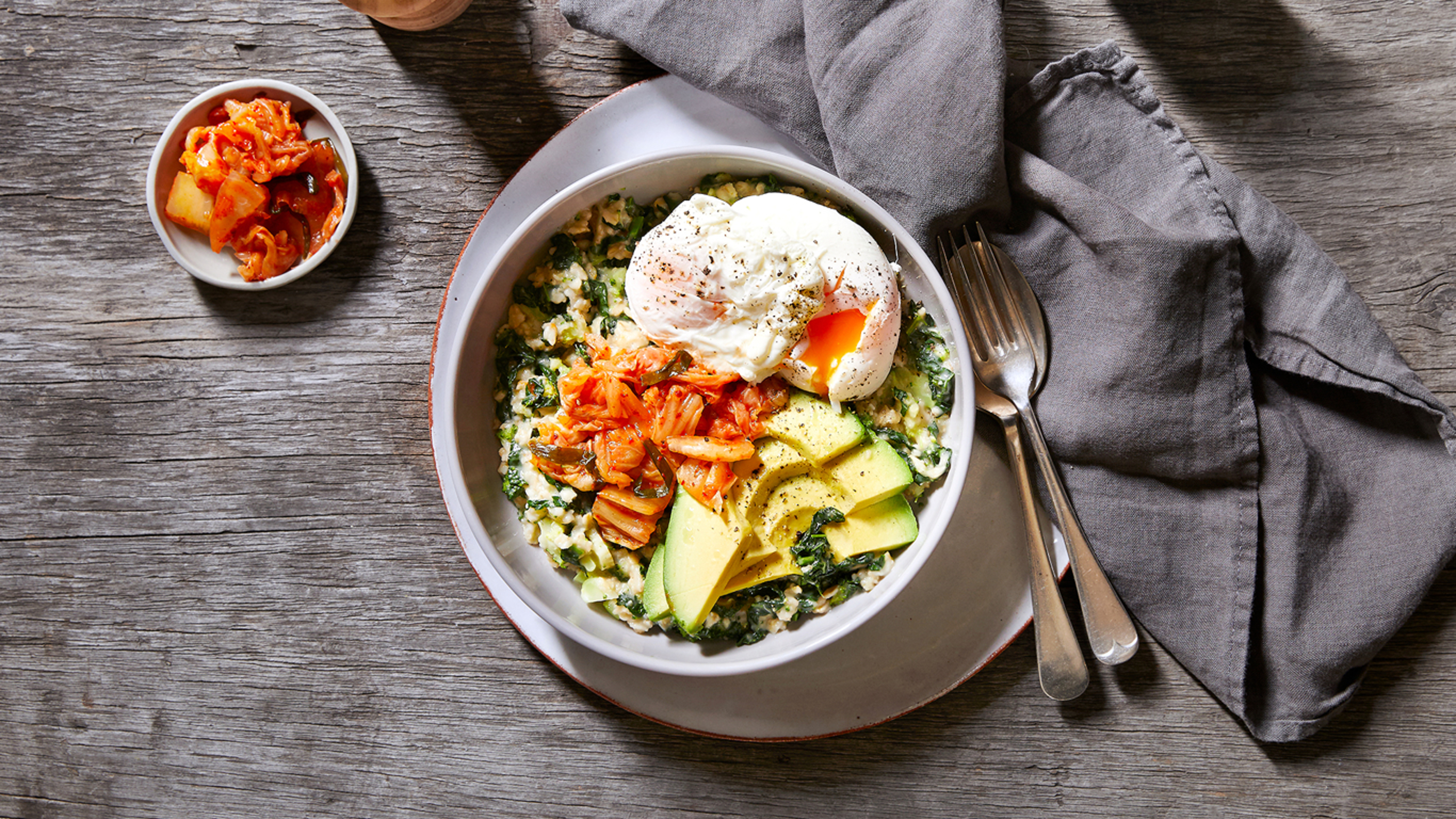 Kimchi Savoury Porridge