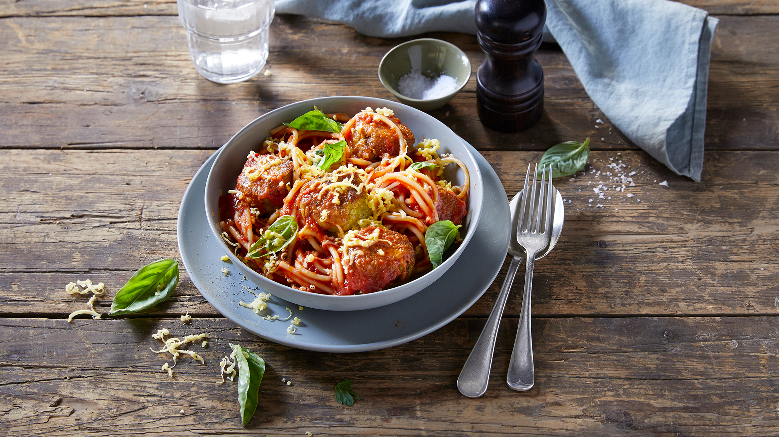 Spaghetti & 'Meatballs'
