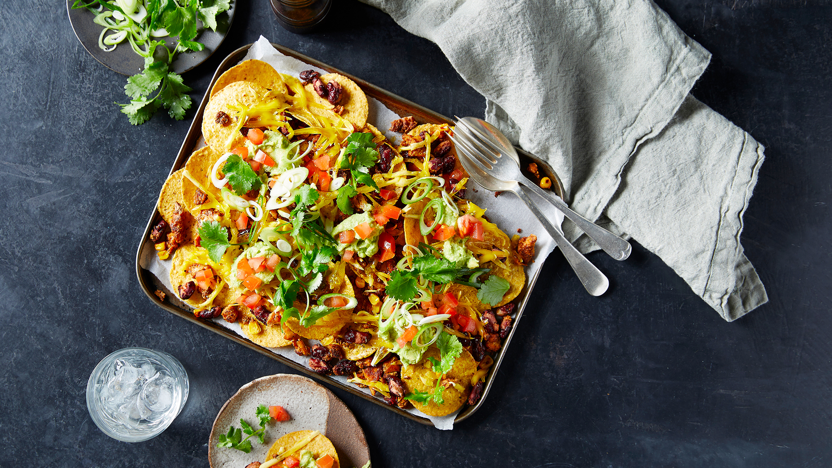 Sheet-pan Vegan Nachos
