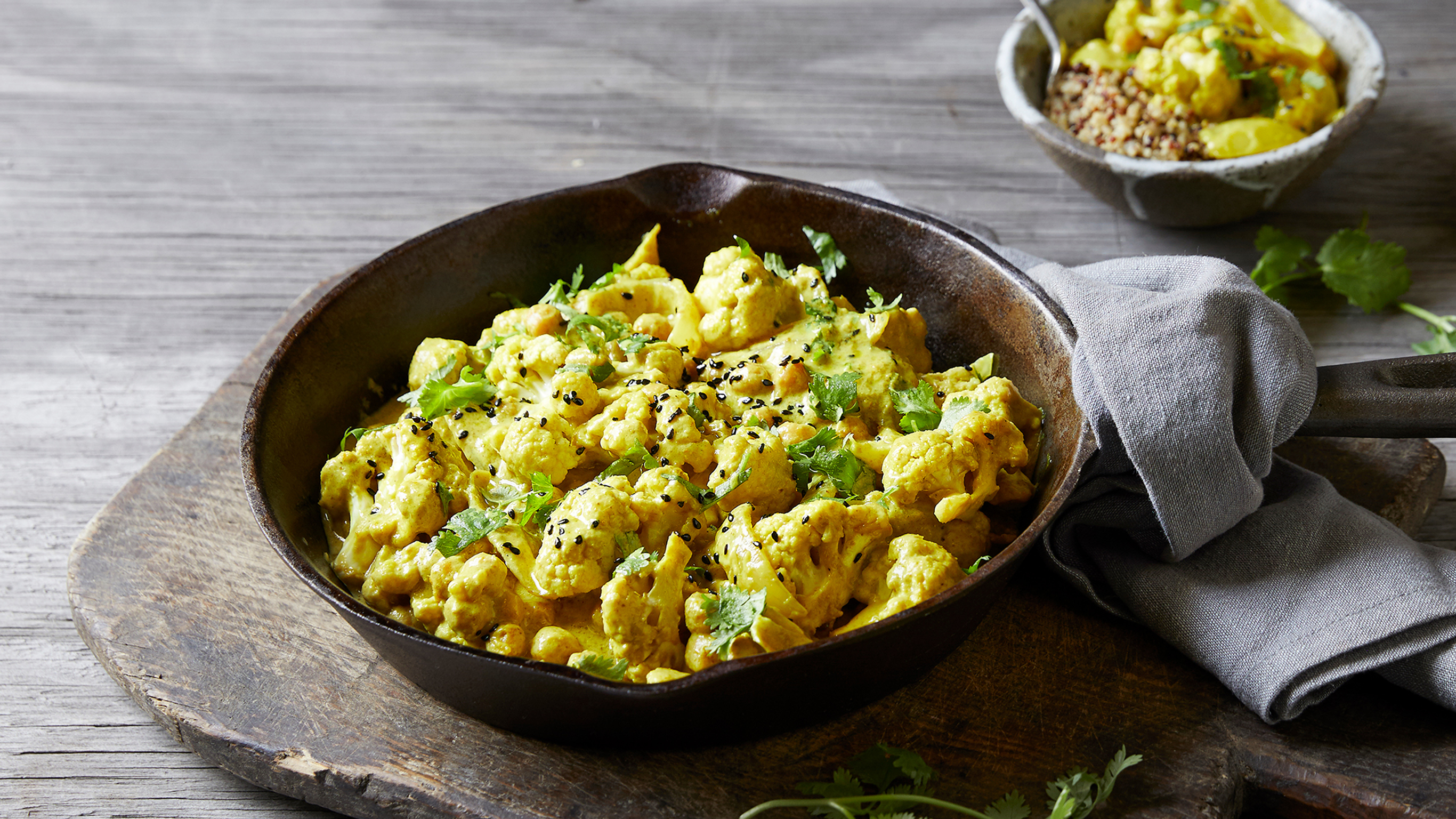 Simon Hill's Chickpea & Cauliflower Curry