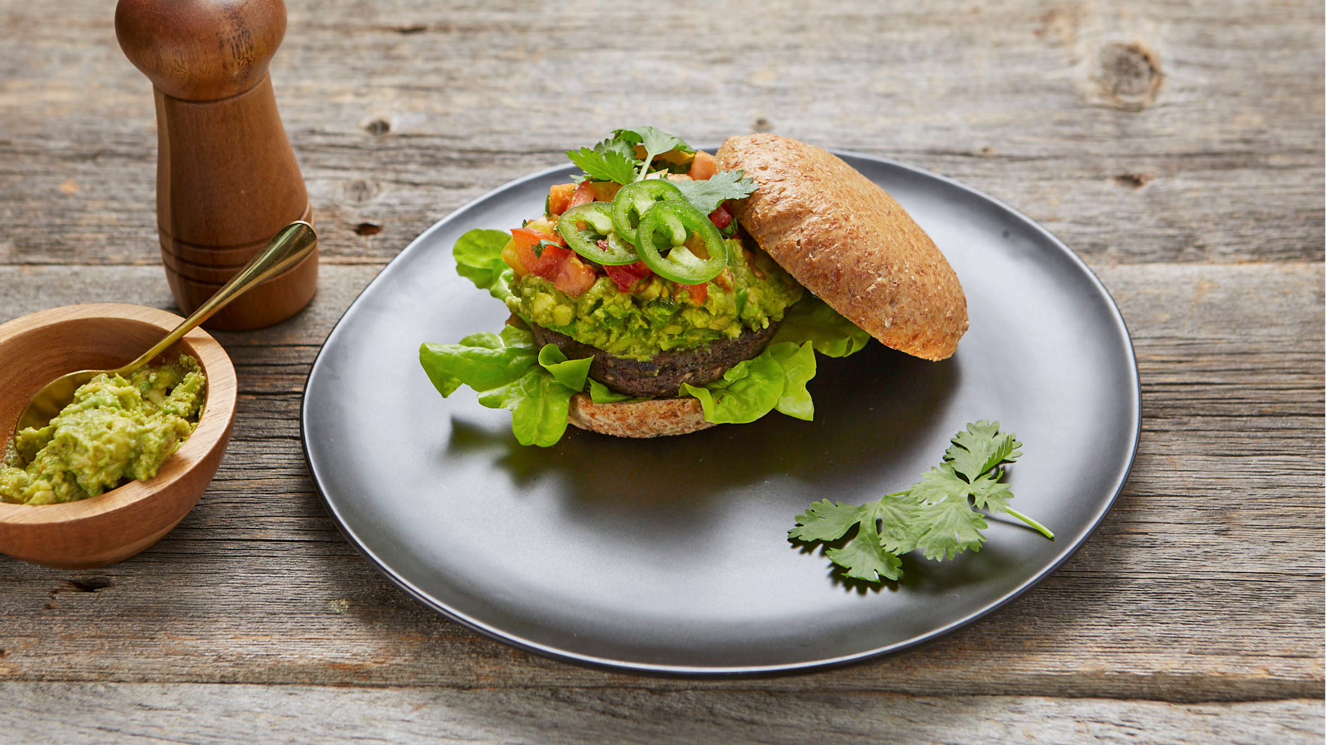 Simon Hill's Mexican Black Bean Burger from the Centr meal plan?