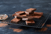 Choc Hazelnut Slice