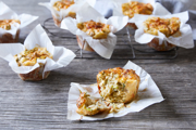 Cheesy Courgette Muffins