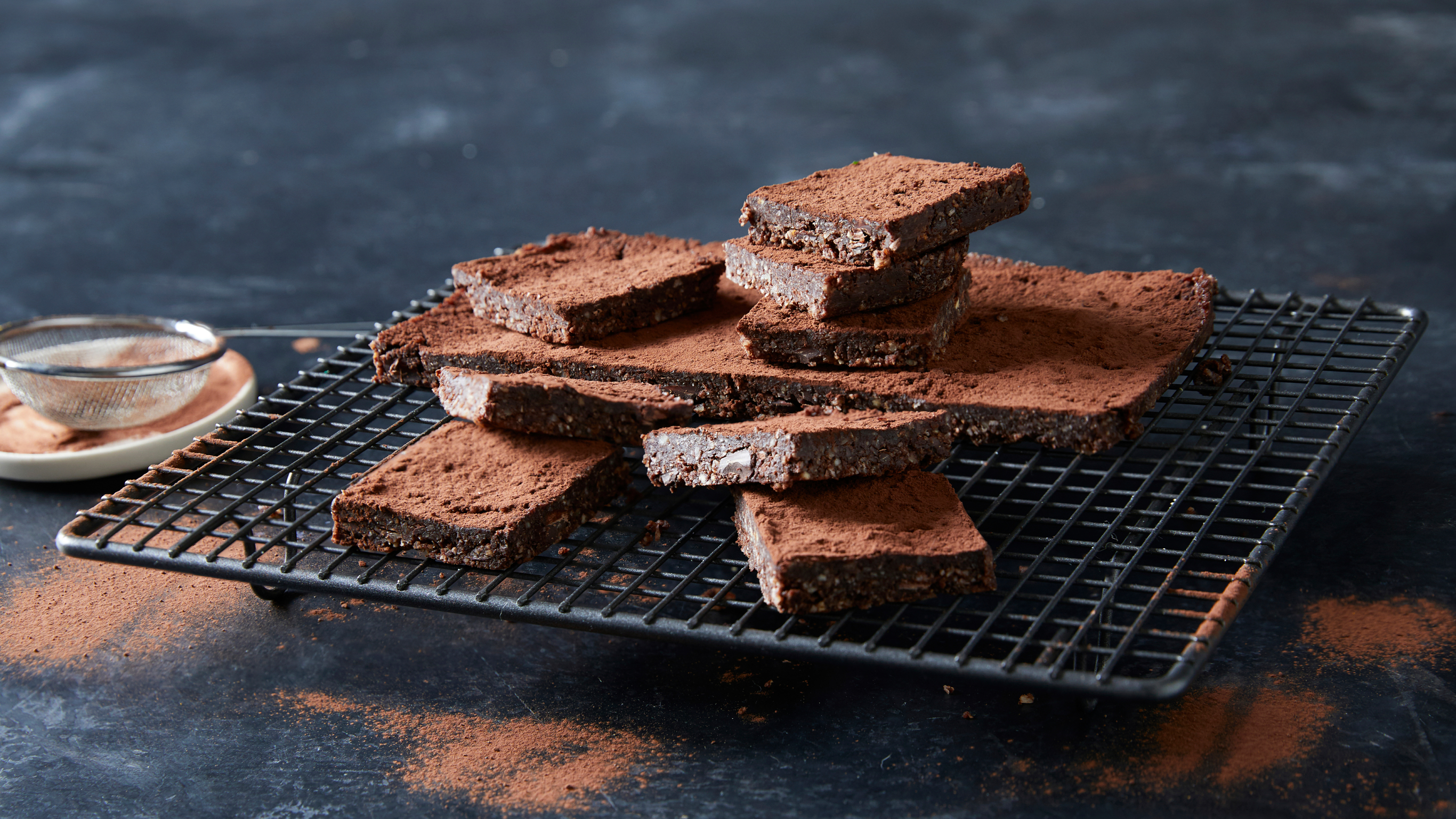 Choc Hazelnut Slice from the Centr meal plan.