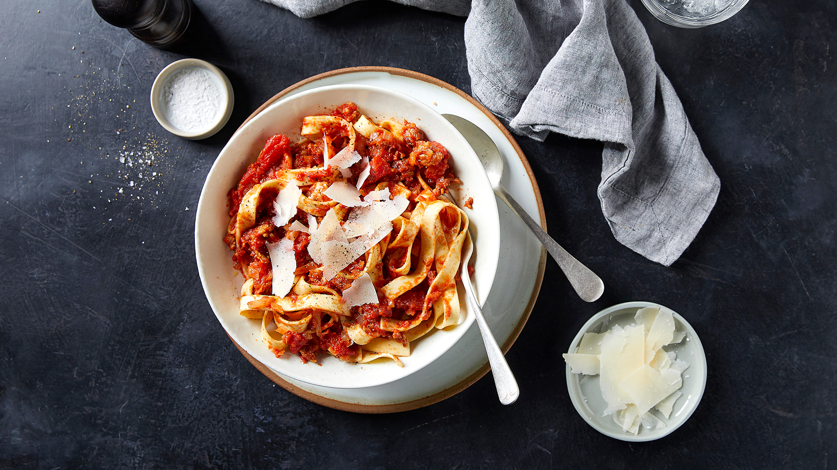 Pork & Fennel Bolognese from the Centr meal plan.