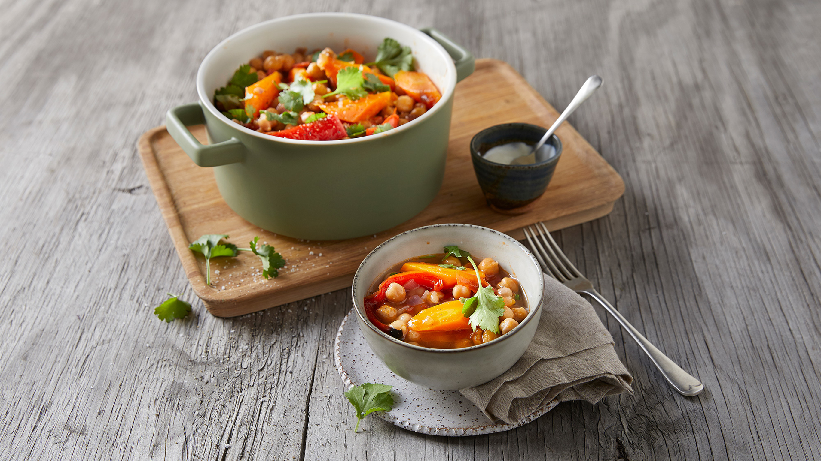 Moroccan Vegetable Stew from the Centr meal plan.