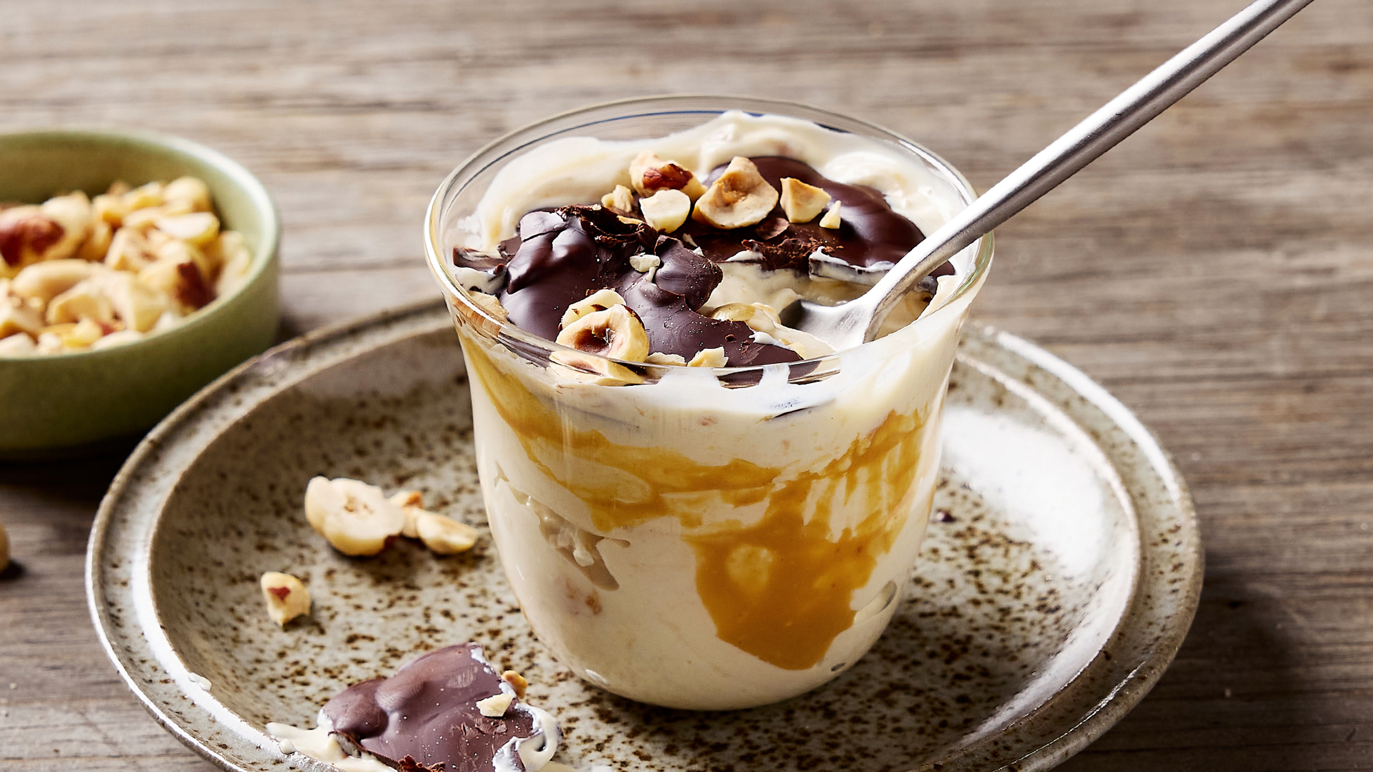 1. Choc Top Protein Pots